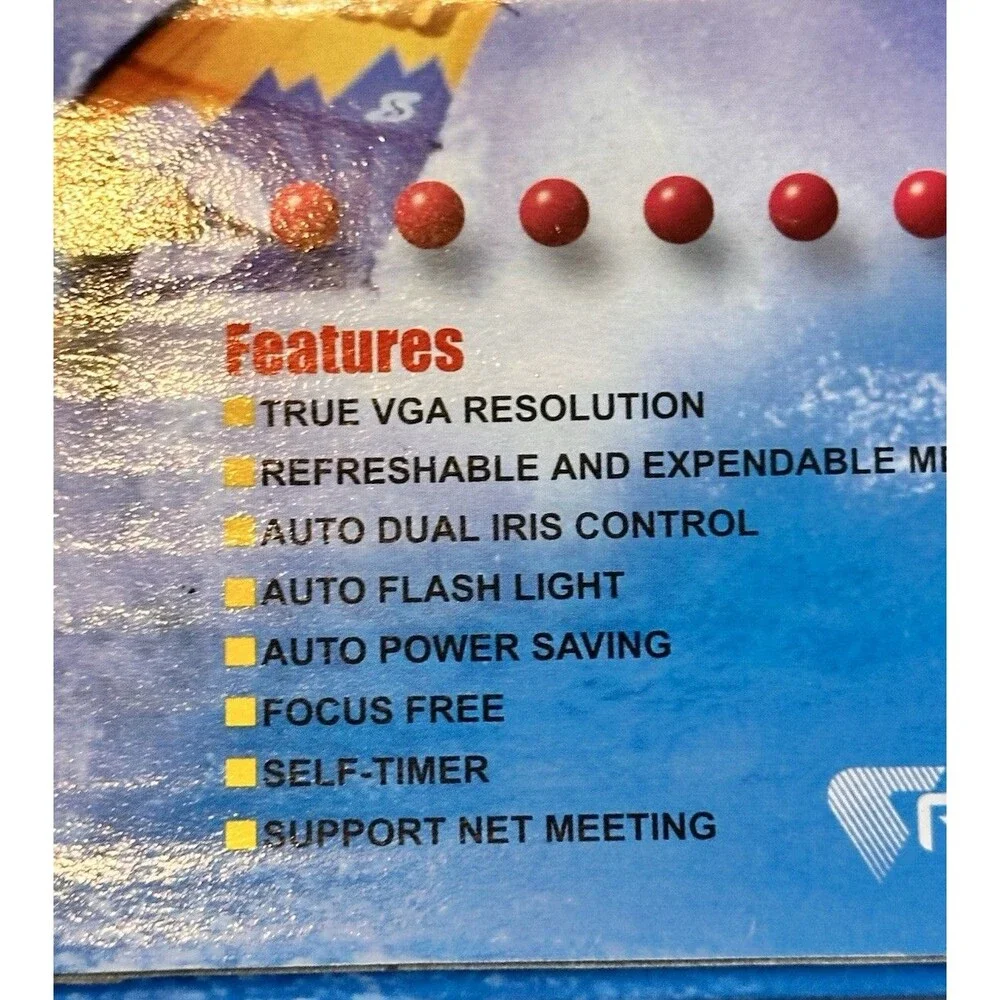 Relisys Dimera 3500 Digital Camera Cable NexFlash Memory card Manual Untested